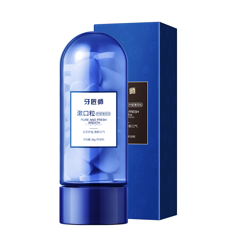 LS100807牙匠师漱口粒（柠檬薄荷味）30粒