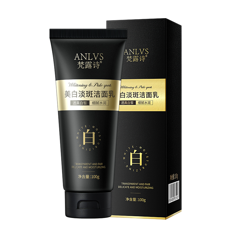 LS101697	梵露诗美白淡斑洁面乳100g（黑金款）